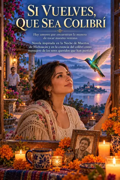 Portada de Si vuelves, que sea colibrí