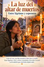 Portada de La luz del altar de muertos: entre lágrimas y esperanza