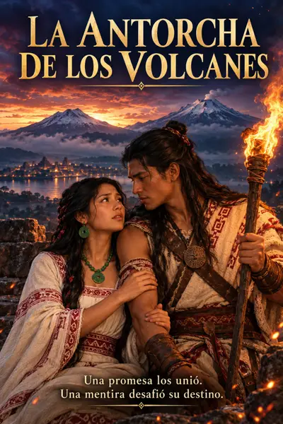 Portada de La antorcha de los volcanes