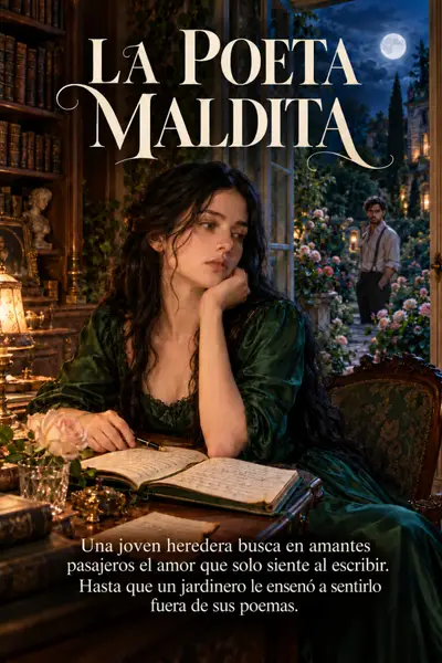 Portada de La poeta maldita